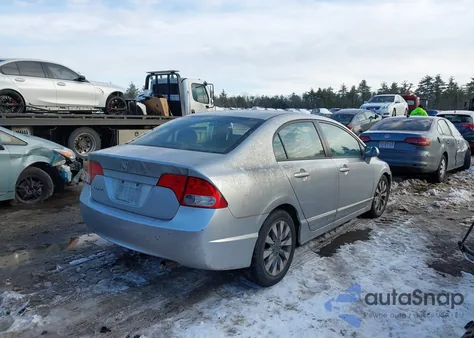 2009 Honda Civic Ex-L from USA, damaged, VIN 2HGFA16999H300102